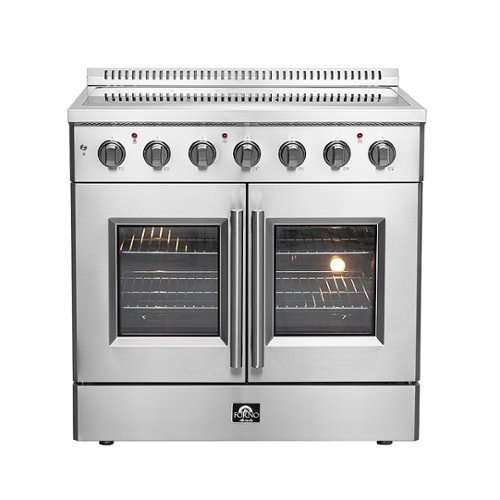 Forno Appliances - Galiano  Alta Qualita 5.36 Cu. Ft. Freestanding Electric Range with French Doors and True Convection Oven