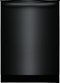 Frigidaire - 24" Top Control Built-In Plastic Tub Dishwasher with MaxDry 52 dBA - Black Stainless Steel-Front_Standard 