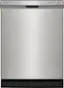 Front. Frigidaire - 24" Front Control Built-In Plastic Tub Dishwasher with MaxDry 54 dBA - Stainless Steel.