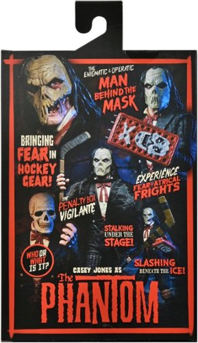 NECA Universal Monsters-Teenage Mutant Ninja Turtles 7”- Casey Jones as The Phantom of the Opera WORLDWIDE DELIVERY