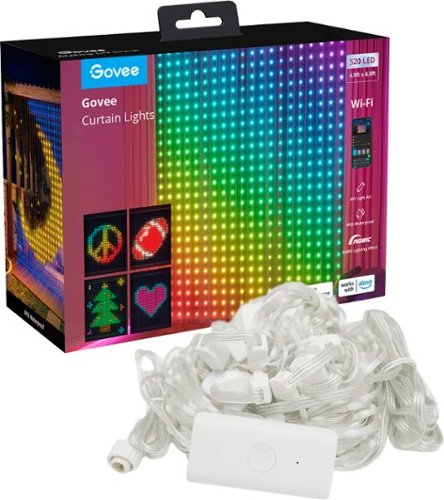 Govee RGBIC Curtain Lights - Multi BUY IN QATAR