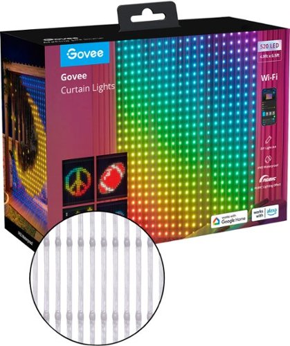 Govee RGBIC Curtain Lights - Multi BUY IN CANADA