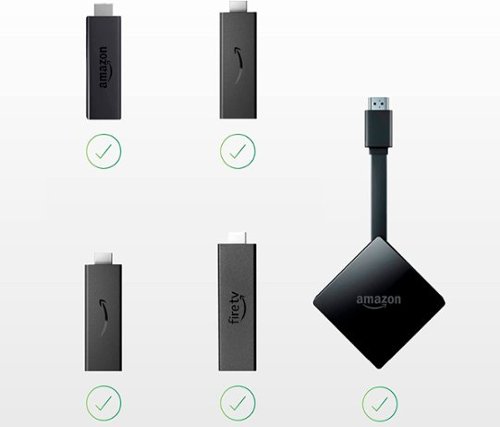 Amazon Made for Amazon, USB Power Cable for Fire TV Stick (Eliminates the Need for AC Adapter) - Black WORLDWIDE DELIVERY