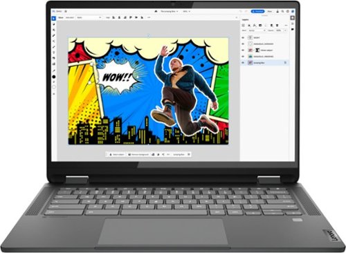 Lenovo Flex 5i Chromebook Plus Laptop with Google AI - 14 2K Touch - Intel i3-1315U - 8GB RAM - Intel UHD Graphics - 128GB SSD - Storm Grey BUY IN GERMANY