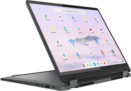 Lenovo Flex 5i Chromebook Plus Laptop with Google AI - 14 2K Touch - Intel i3-1315U - 8GB RAM - Intel UHD Graphics - 128GB SSD - Storm Grey BUY IN MIDDLE EAST