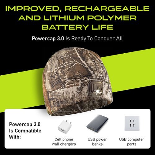 Panther Vision POWERCAP 3.0 70 Lumen Rechargeable LED Beanie Headlamp - Navy WHERE TO BUY