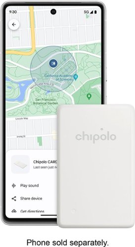 Chipolo CARD Point Item Finder - Works with Google Find My Device App - White WORLDWIDE DELIVERY