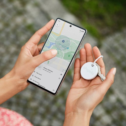 Chipolo ONE Point Item Tracker - Works with Google Find My Device App - White GLOBAL SHIPPING
