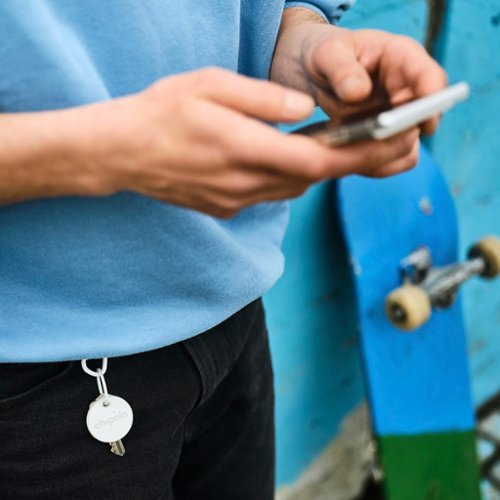 Chipolo ONE Point Item Tracker - Works with Google Find My Device App - White WHERE TO BUY