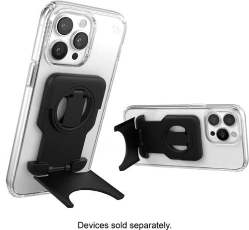 Speck ClickLock StandyGrip for Apple iPhones with Magsafe - Black WORLDWIDE DELIVERY