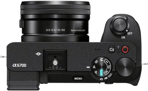 Sony Alpha 6700 - APS-C Mirrorless Camera with PZ 16-50 mm Lens - Black WORLDWIDE DELIVERY