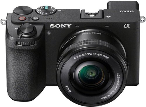 Sony Alpha 6700 - APS-C Mirrorless Camera with PZ 16-50 mm Lens - Black GLOBAL SHIPPING