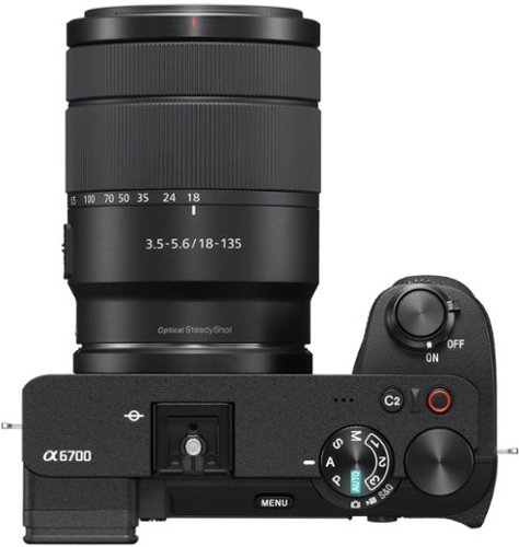Sony Alpha 6700 - APS-C Mirrorless Camera with E 18-135 mm Lens - Black WORLDWIDE DELIVERY