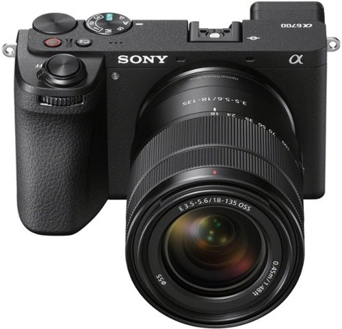 Sony Alpha 6700 - APS-C Mirrorless Camera with E 18-135 mm Lens - Black GLOBAL SHIPPING
