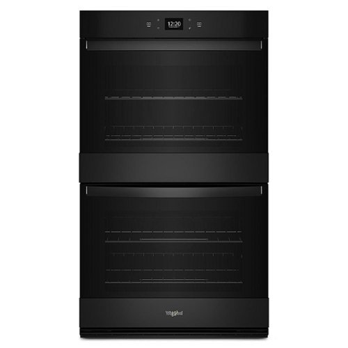 

Whirlpool - 30" Smart Built-In Electric Convection Double Wall Oven with Air Fry - Black
