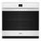 Whirlpool - 27" Smart Built-In Single Electric Wall Oven with Air Fry - White-Front_Standard