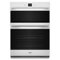 Whirlpool - 27" Smart Built-In Electric Combination Wall Oven with Air Fry - White-Front_Standard