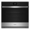 Whirlpool - 30" Smart Built-In Single Electric Wall Oven with Air Fry - Stainless Steel-Front_Standard