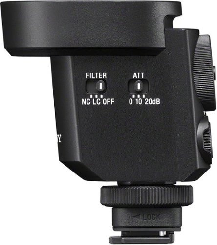 Sony ECMM1 Multi-directional Shotgun Microphone BUY IN AUSTRALIA