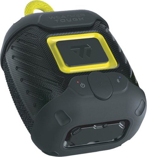 iHome PLAYTOUGH Mini Bluetooth Rechargeable Waterproof Speaker with Mega Battery - Black WORLDWIDE DELIVERY