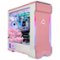 CLX - RA Gaming Desktop - Intel Core i9 13900KF - 32GB DDR5 Memory - GeForce RTX 4090 - 1TB NVMe SSD + 4TB HDD - White/Pink-Front_Standard