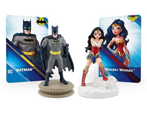 Tonies - DC Audio Play Figurines - Batman and Wonder Woman (2-Pack)