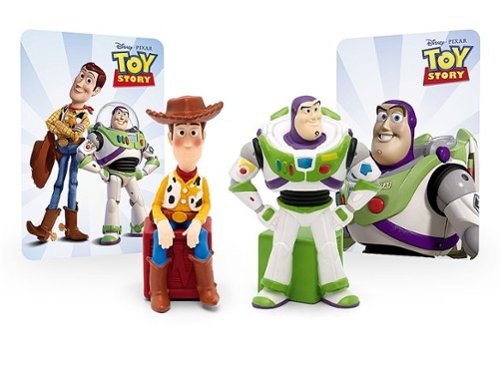 Tonies - Disney and Pixar Toy Story Audio Play Figurines - Woody and Buzz Lightyear (2-Pack)
