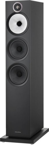 

Bowers & Wilkins - 600 S3 Series 3-Way Floorstanding Loudspeaker (Each) - Black