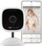 Masimo - Stork Camera Baby Monitor with QHD-Capable Video Streaming, Two-Way Audio, and Remote Tracking via Stork App - White-Front_Standard