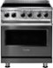 Viking - 5 Series 4.7 Cu. Ft. Freestanding Electric Induction Range - Damascus Gray-Front_Standard