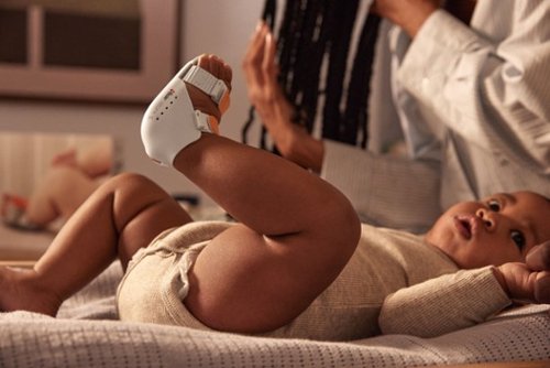 Masimo Stork Vitals Plus Baby Monitor (FDA-Approved) with 2-Way Audio Camera and Baby Boot with SPO2 and Heart Rate Sensor - White SHOP ONLINE
