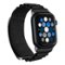 Insignia™ - Rugged Nylon Band for Apple Watch 42mm, 44mm, 45mm, 46mm, and Apple Watch Ultra (1-3) 49mm - Black-Angle_Standard