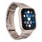 Insignia™ - Stainless Steel Link Band for Apple Watch 42mm, 44mm, 45mm and Apple Watch Ultra 49mm (All Series) - Champagne-Angle_Standard