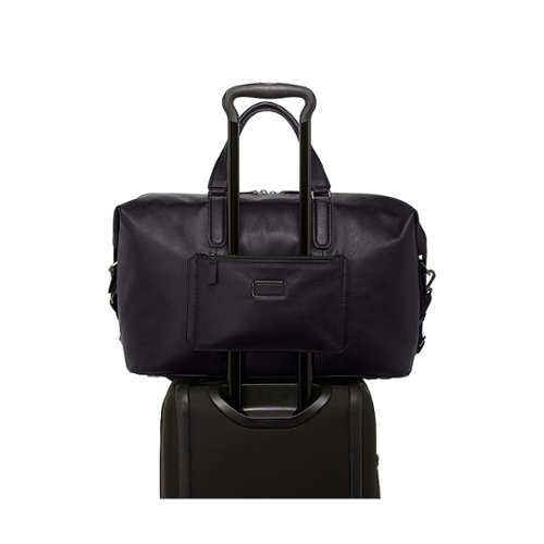 TUMI Harrison Nelson Duffel Bag - Black Leather HOW TO BUY