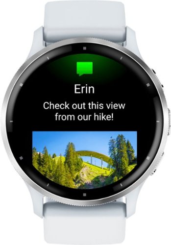 Garmin Venu 3 GPS Smartwatch 45 mm Fiber-reinforced polymer - Stainless Steel and Whitestone WORLDWIDE DELIVERY