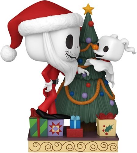 Funko - POP! Disney: The Nightmare Before Christmas- Jack Skellington and Zero
