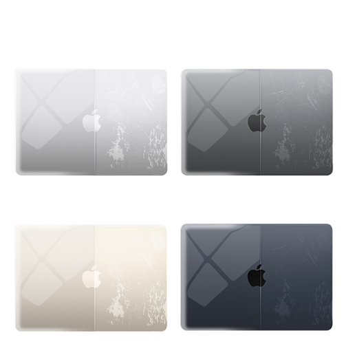Techprotectus MacBook case for 2023-25 MacBook Air 15 with Apple M2/M3/M4 Chip - Clear SHOP ONLINE