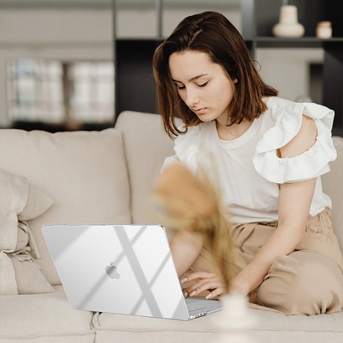 Techprotectus MacBook case for 2023-25 MacBook Air 15 with Apple M2/M3/M4 Chip - Clear BUY IN EUROPE