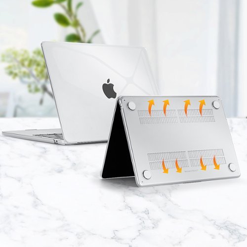 Techprotectus MacBook case for 2023-25 MacBook Air 15 with Apple M2/M3/M4 Chip - Clear WORLDWIDE DELIVERY