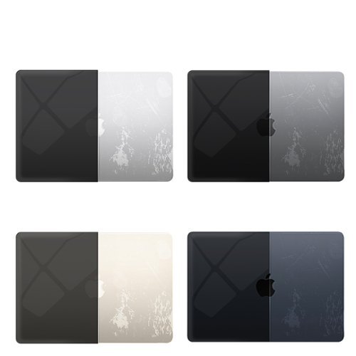Techprotectus MacBook case for 2023-25 MacBook Air 15 with Apple M2/M3/M4 Chip - Black BUY ONLINE