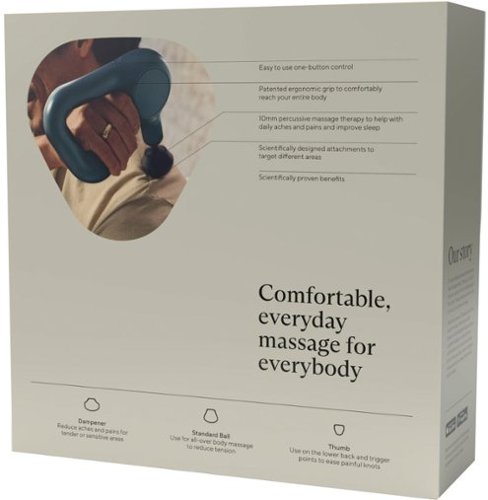 Therabody Theragun Relief Massage Gun - Navy HOW TO BUY