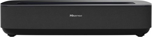 Hisense - PL1 X-Fusion™ Laser UST Projector, Variable Screen Size 80"~120", 4K UHD, 2200 Lumens, Dolby Vision & Atmos, Google TV - Gray