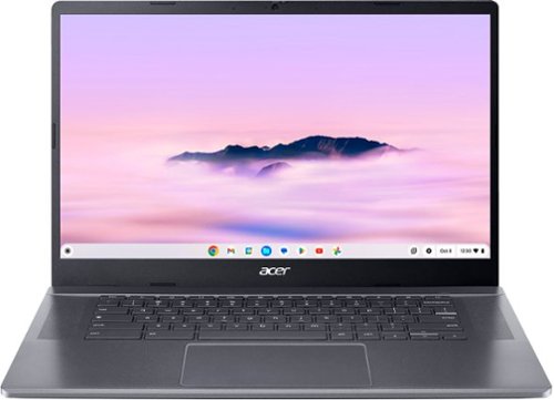 Acer - Chromebook Plus 515 – 15.6" Full HD Laptop  - Intel Core i3-1215U  with 8GB LPDDR5X – 128GB UFS - Steel Gray