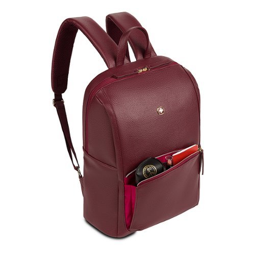 SwissGear Ladies Laptop Backpack - Red WHERE TO BUY