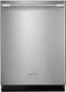 Frigidaire - Professional 24" Top Control Built-In Tub Built-In Dishwasher with CleanBoost Technology, 47 dBA - Stainless Steel-Front_Standard
