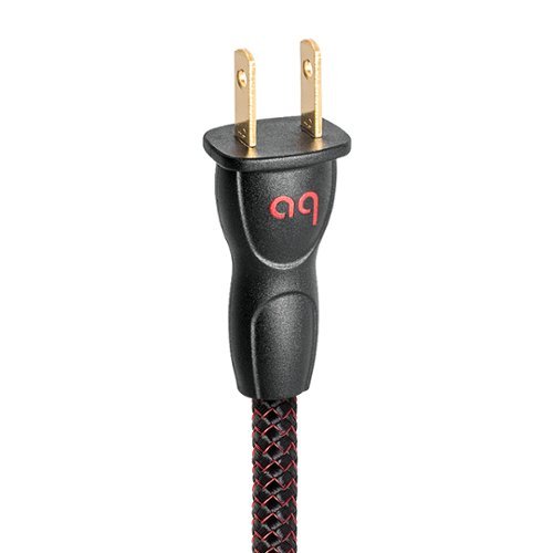 AudioQuest - 2.0M NRG-Z2 US Power Cable - Dark Red/Black