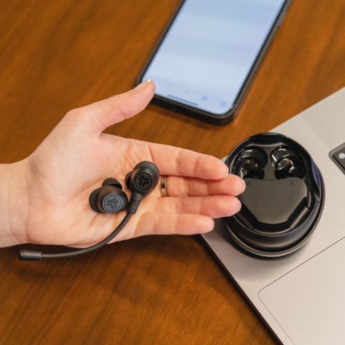 JLab  Work Buds True Wireless Earbuds - Black BUY IN MIDDLE EAST