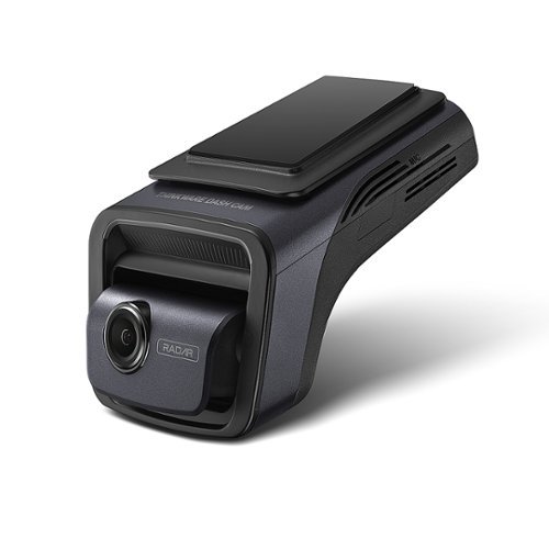  THINKWARE - U3000 4K UHD 1CH Front Dash Cam with Built-in GPS, Wi-Fi and Radar - Black