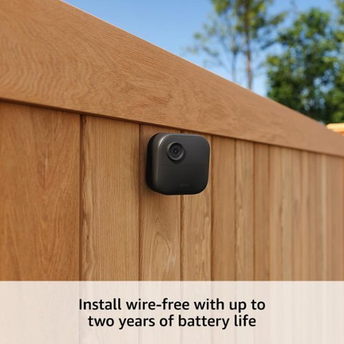 Blink Outdoor 4 1-Camera Wireless 1080p Security System with Up to Two-year Battery Life - Black GLOBAL SHIPPING
