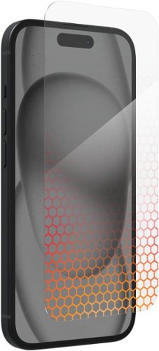 ZAGG - InvisibleShield Glass XTR3 Advanced Edge-to-Edge Screen Protector for Apple iPhone 15 - Clear